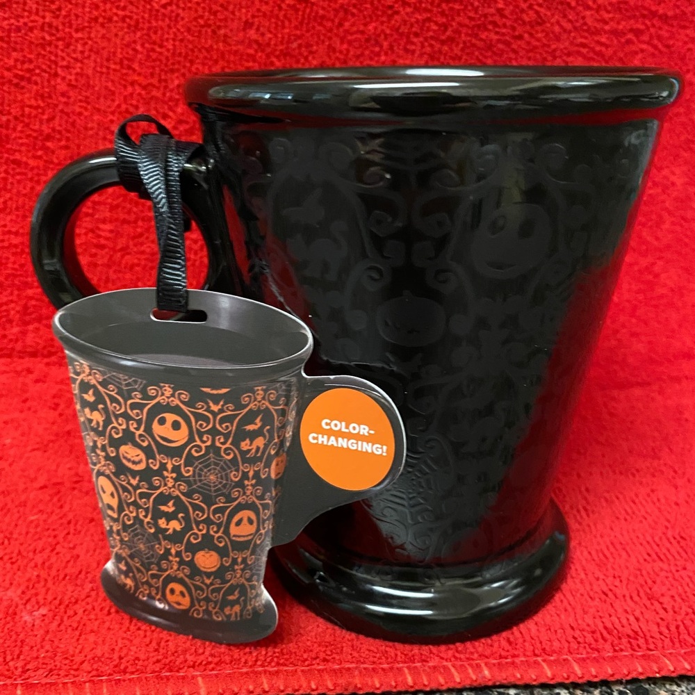 Disney Hallmark Nightmare Before Christmas color changing mug